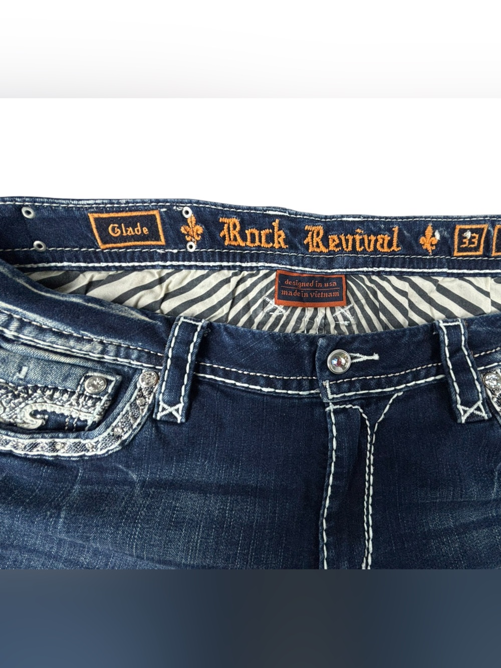 Rock Revival | Glade Easy Boot Jeans | Size 33 | Excellent condition!! - Picture 8 of 8
